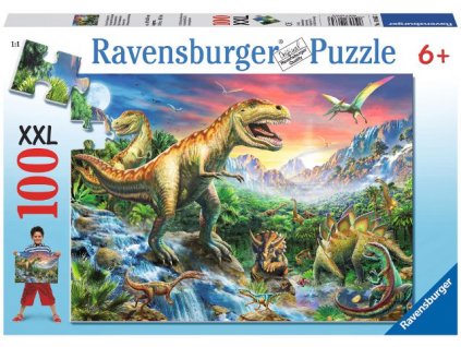 Dinosauři - puzzle - 100 dílků