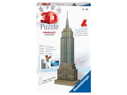 Mini Empire State Building - 3D puzzle - 54 dílků