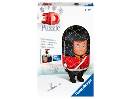Britská královská stráž - 3D puzzle - 54 dílků
