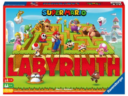 Labyrinth - desková hra - Super Mario