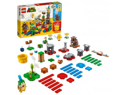 Super Mario™ LEGO® Set pro tvůrce – mistrovská dobrodružství (71380)