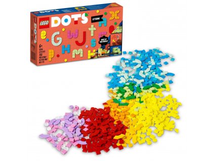 DOTS LEGO® Záplava DOTS dílků – písmenka (41950)