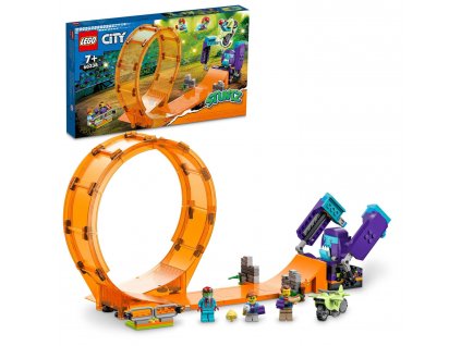 City LEGO® Šimpanzí kaskadérská smyčka (60338)
