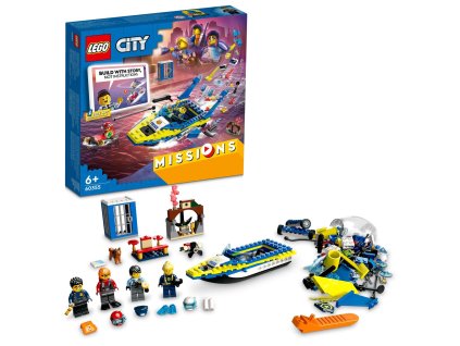 City LEGO® Mise detektiva pobřežní stráže (60355)