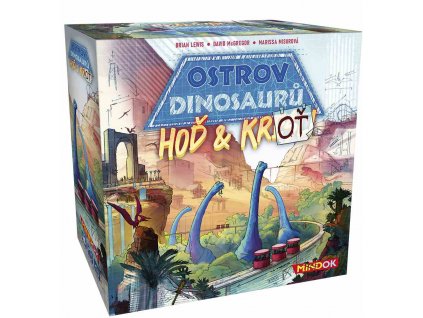 Ostrov dinosaurů: Hoď a kroť - desková hra - CZ