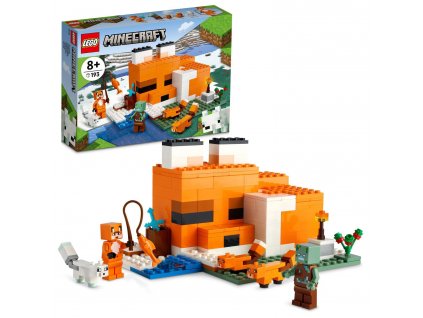 Minecraft™ LEGO® Liščí domek (21178)