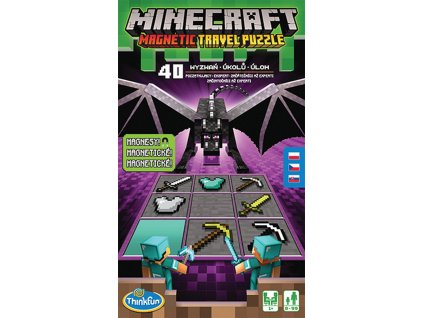 Minecraft - magnetická cestovní hra - CZ