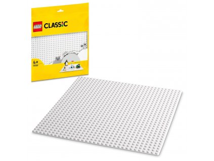 Classic LEGO® Bílá podložka na stavění (11026)