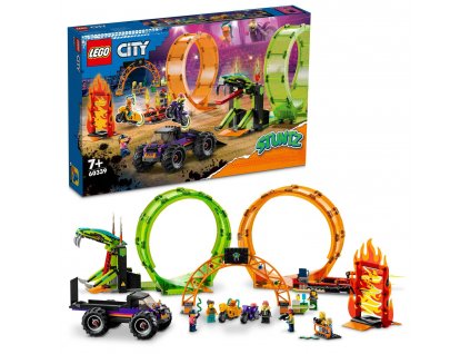 City LEGO® Kaskadérská dvojitá smyčka (60339)