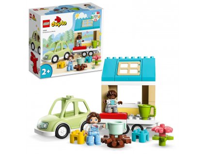 DUPLO LEGO® Pojízdný rodinný dům (10986)