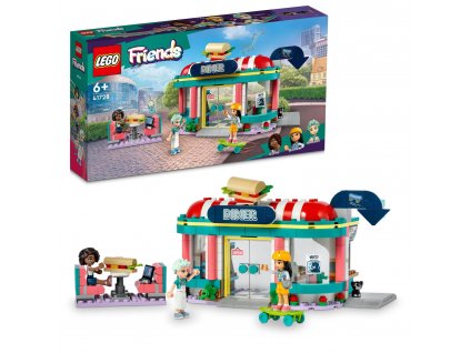 Friends LEGO® Bistro v centru městečka Heartlake (41728)