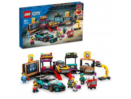 City LEGO® Tuningová autodílna (60389)