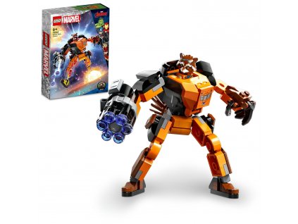 Marvel Super heroes™ LEGO® Rocket v robotickém brnění (76243)
