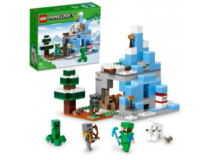 Minecraft™ LEGO® Ledové hory (21243)