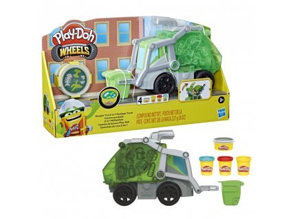 Play-Doh Wheels - hrací sada - Popelářské auto 2 v 1