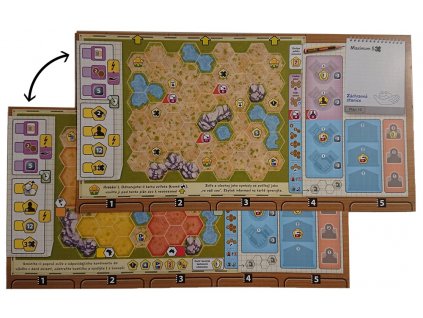 Archa Nova - promo deska - CZ (Set 4ks)
