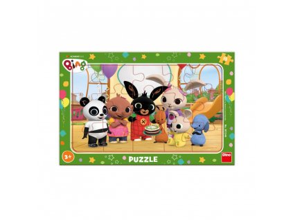 BING VE ŠKOLCE 15 deskové Puzzle