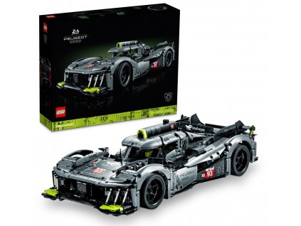 Technic LEGO® PEUGEOT 9X8 24H Le Mans Hybrid Hypercar (42156)
