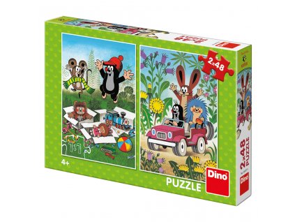 KRTEK SE RADUJE 2x48 Puzzle NOVÉ