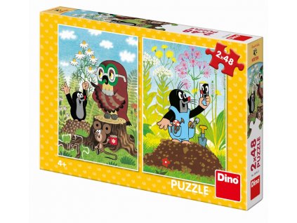 Krtek na mýtině 2X48 Puzzle