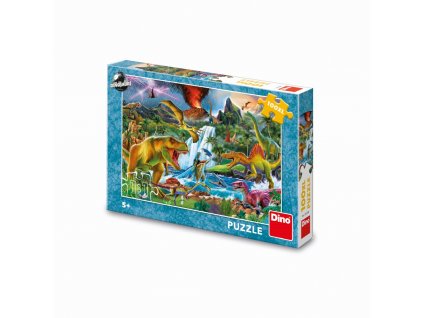 BOJ DINOSAURŮ 100 XL Puzzle