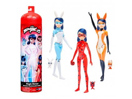 Miraculous: Beruška a Černý kocour, tranformující se Marinette, panenka