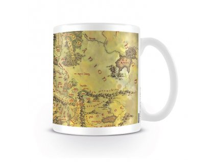 41581 pan prstenu hrnek mapa stredozeme