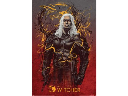42571 zaklinac netflix plakat vlk geralt