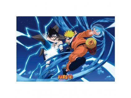 42742 naruto plakat naruto sasuke