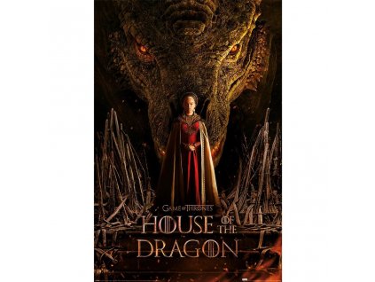 55470 plakat house of the dragon rhaenyra syrax