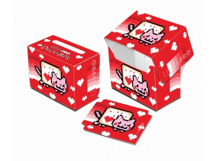 8504 ultra pro valentnyan cat krabicka na karty