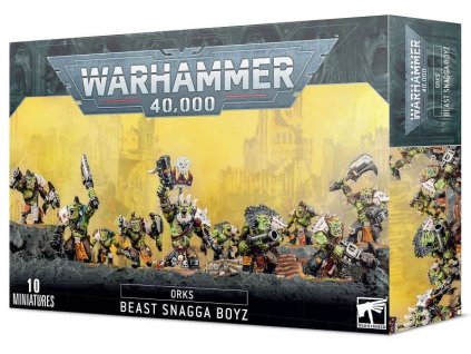 Warhammer 40000: Ork Beast Snagga Boyz