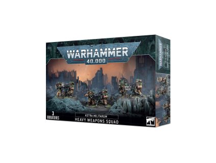 Warhammer 40000: Astra Militarum Cadian Heavy Weapons Squad
