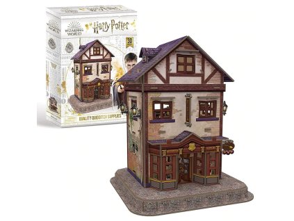 3D Puzzle Harry Potter - Prvotřídní potřeby pro famfrpál, 71 dílků