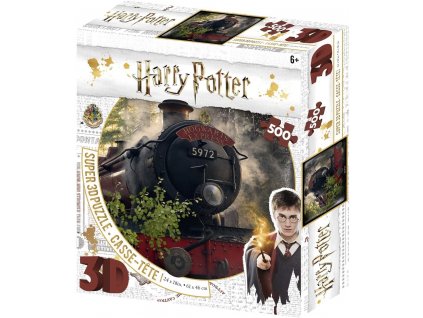3D Puzzle Harry Potter - Bradavický expres, 500 dílků