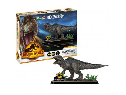 3D Puzzle Jurský svět - Giganotosaurus, 60 dílků