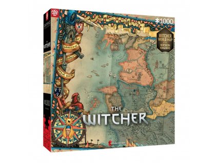 Puzzle Zaklínač 3: The Northern Kingdoms, 1000 dílků