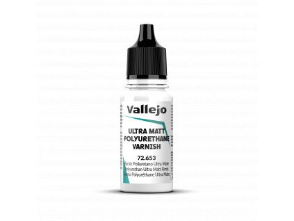 Vallejo: Polyurethane Ultra Matt Varnish