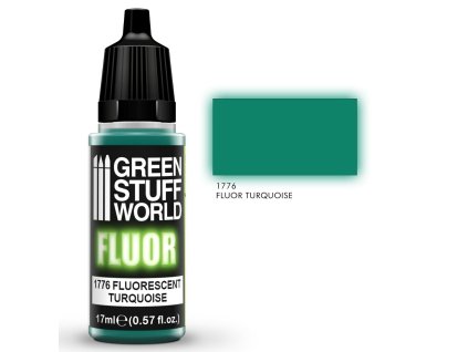 Green Stuff World Fluor Paint Turquesa