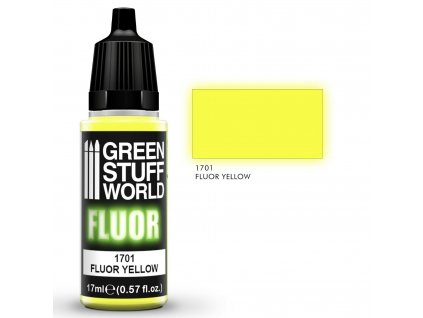 Green Stuff World Fluor Paint Yellow