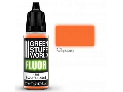 Green Stuff World Fluor Paint Orange