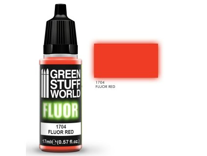 Green Stuff World Fluor Paint Red
