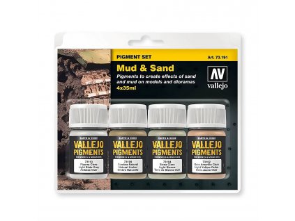 Sada Vallejo Pigments: Mud & Sand
