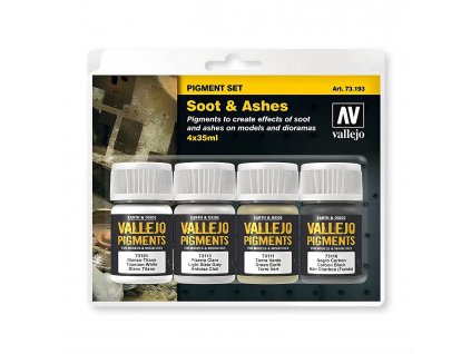 Sada Vallejo Pigments: Soot & Ashes