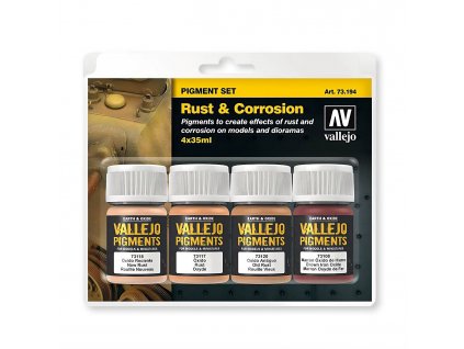 Sada Vallejo Pigments: Rust & Corrosion