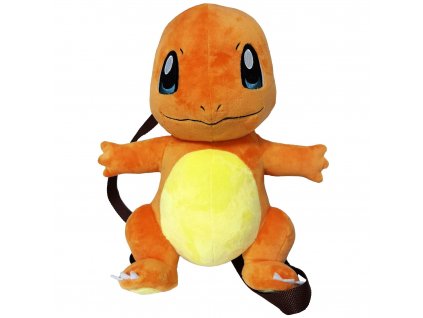 Dětský batoh Pokémon - Charmander (plyšový)