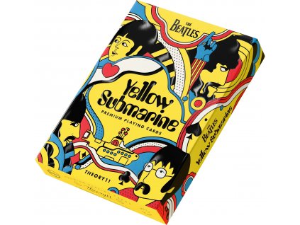 Hrací karty Theory11: The Beatles - Yellow Submarine