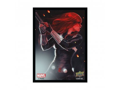 marvel black widow sleeves 65 count 94517
