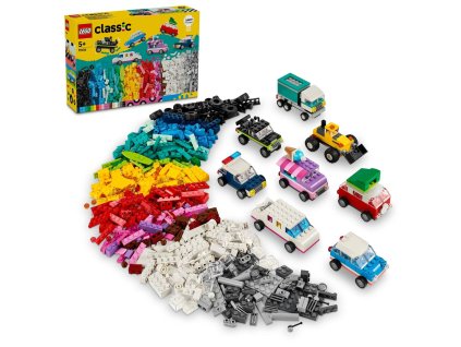 Classic LEGO® Tvořivá vozidla (11036)