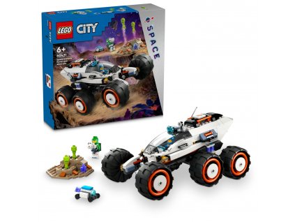 City LEGO® Průzkumné vesmírné vozidlo a mimozemský život (60431)